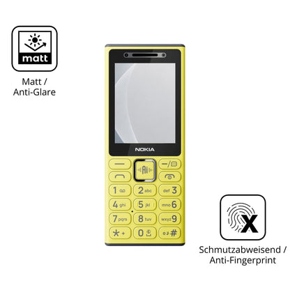 9H Hartbeschichtete, flexible Folie passend zugeschnitten für Nokia 200 4G