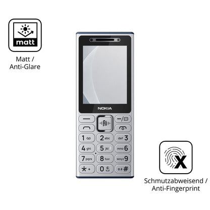 9H Hartbeschichtete, flexible Folie passend zugeschnitten für Nokia 210 4G