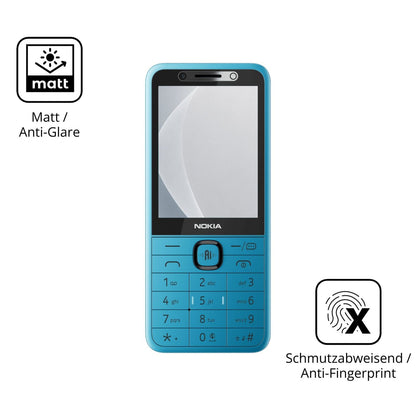 9H Hartbeschichtete, flexible Folie passend zugeschnitten für Nokia 235 4G 2nd Edition