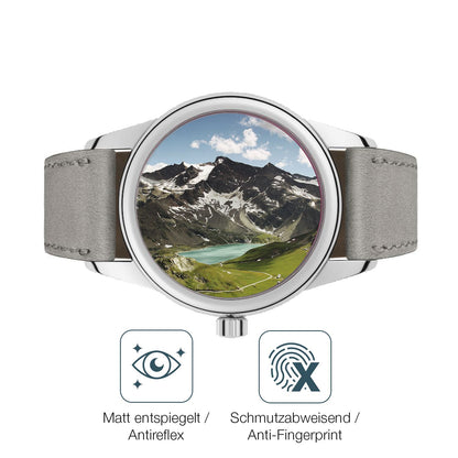 Schutz gegen Kratzer auf dem NOMOS Glashütte Club Glas durch Schlüssel oder Ähnliches