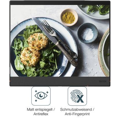 9H Hartbeschichtete, flexible Folie passend zugeschnitten für Onyx Boox Note Air 4 C