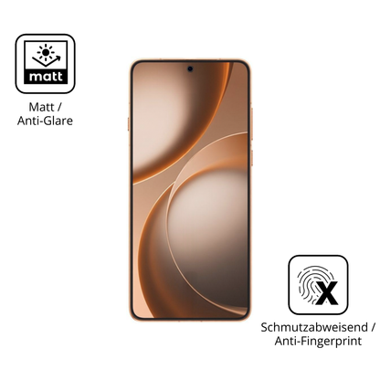 9H Hartbeschichtete, flexible Folie passend zugeschnitten für Oppo Find X9 Ultra