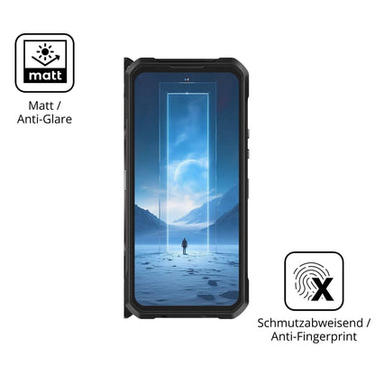 9H Hartbeschichtete, flexible Folie passend zugeschnitten für Oukitel WP61 Ti