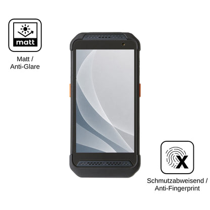 2x Screen Protector for Point Mobile PM86 matte Flexible Glass 9H dipos