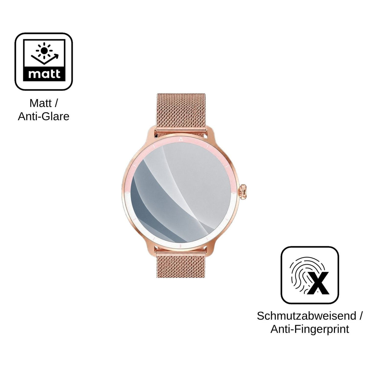 2x Screen Protector for PROTKPETS DR03 matte Flexible Glass 9H dipos