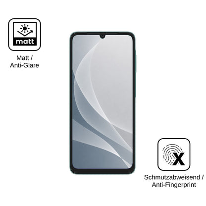 2x Screen Protector for Samsung Galaxy A08 matte Flexible Glass 9H dipos