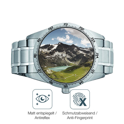 Schutz gegen Kratzer auf dem Seiko 5 Sports SRP513K1 Glas durch Schlüssel oder Ähnliches