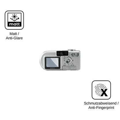 2x Screen Protector for Sony Cyber-Shot DSC-P8 matte Flexible Glass 9H dipos