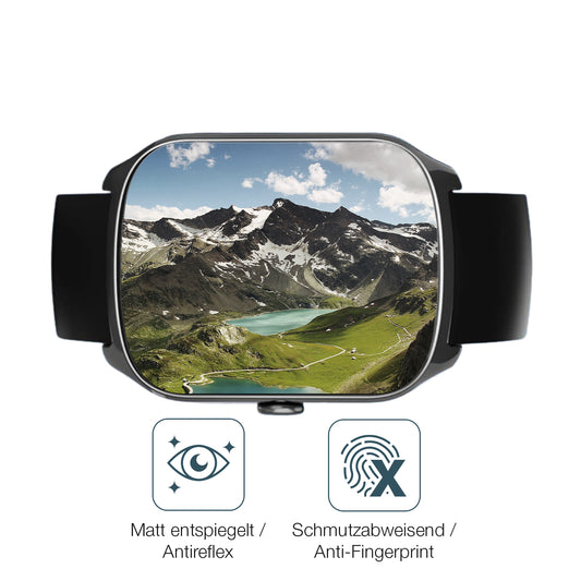 Schutz gegen Kratzer auf dem Stecei S68 1.95 Zoll Glas durch Schlüssel oder Ähnliches