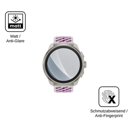 2x Screen Protector for Suunto Race 3S matte Flexible Glass 9H dipos