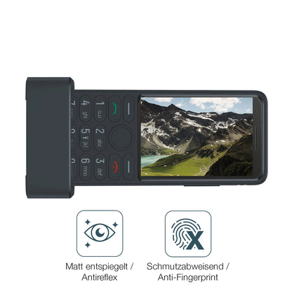 Schutz gegen Kratzer auf dem TCL OneTouch 4042s Glas durch Schlüssel oder Ähnliches