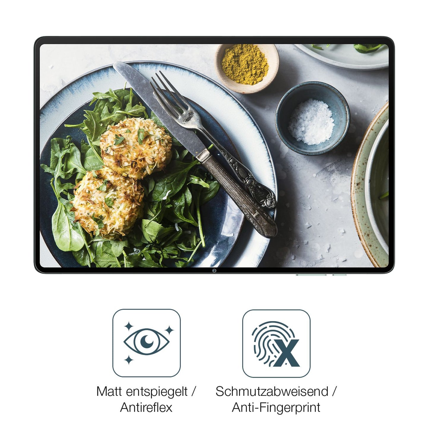 9H Hartbeschichtete, flexible Folie passend zugeschnitten für Teclast M50s