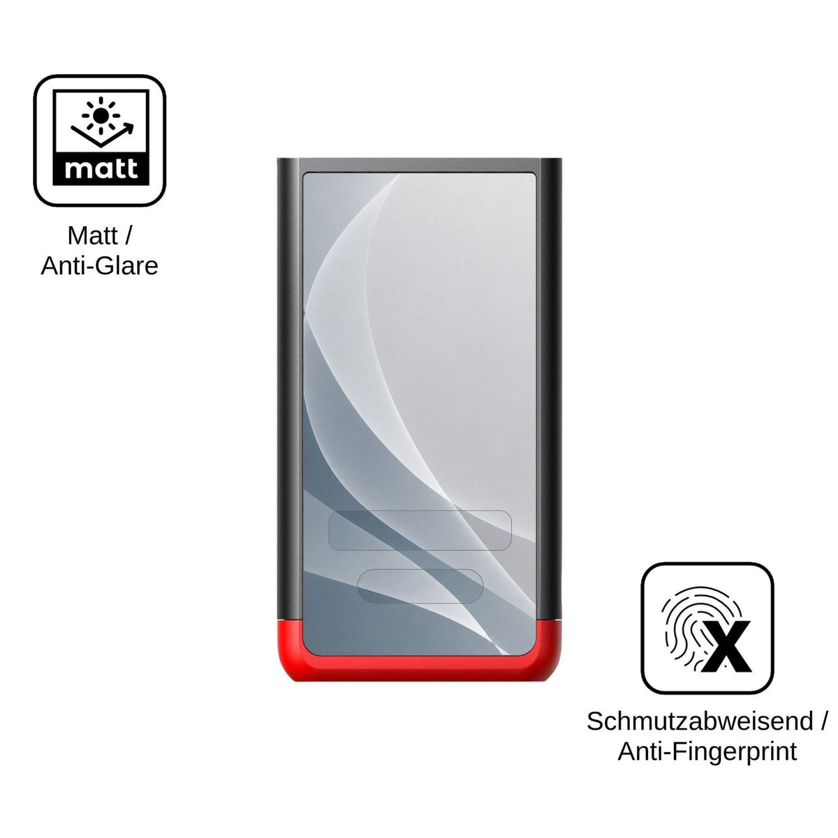 2x Screen Protector for ThermoMaven P4 matte Flexible Glass 9H dipos