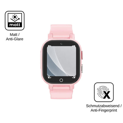 2x Screen Protector for Transformers 4G Kinder Smartwatch matte Flexible Glass 