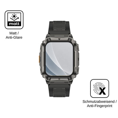 2x Screen Protector for Ulefone Armor Watch Ultra matte Flexible Glass 9H dipos