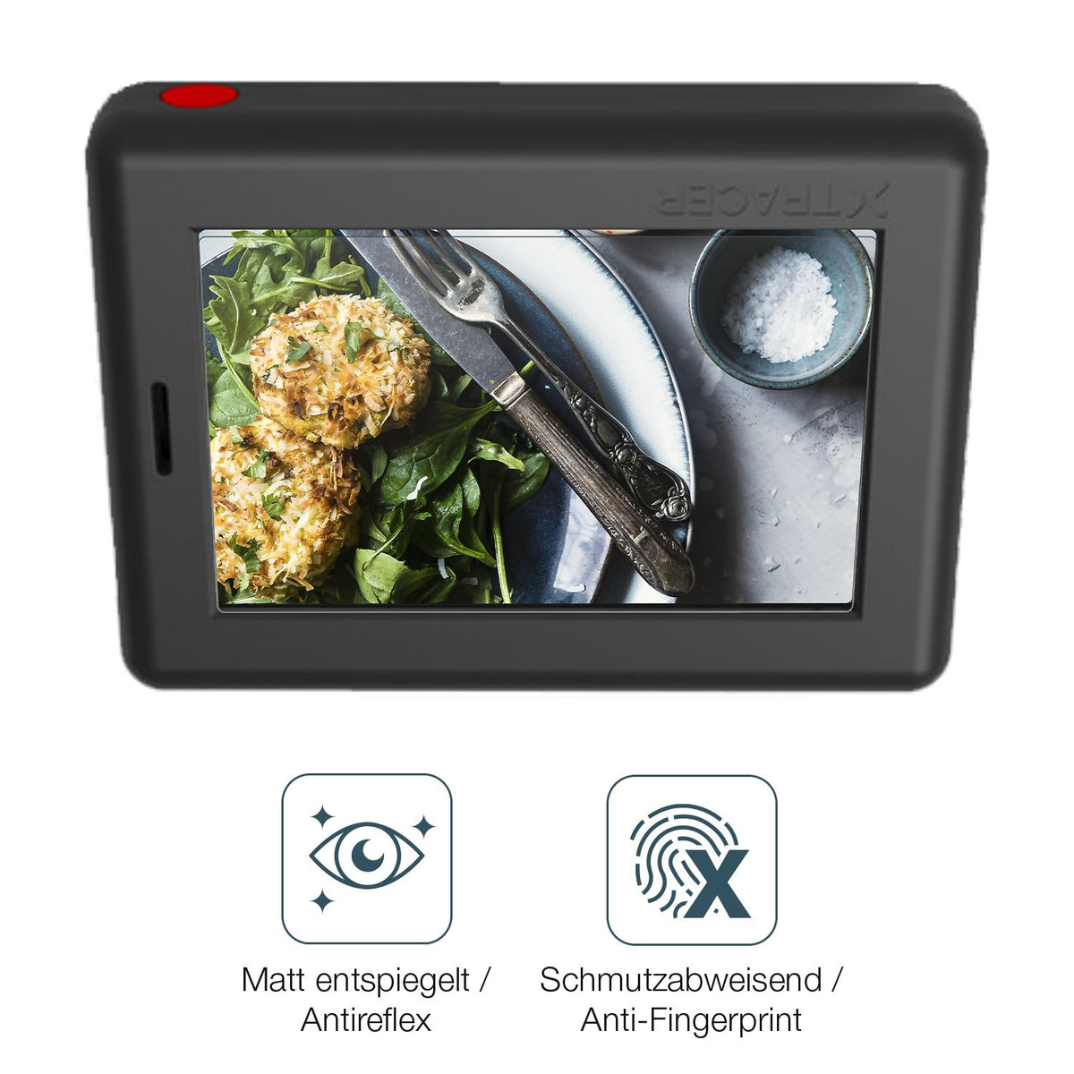 9H Hartbeschichtete, flexible Folie passend zugeschnitten für XC Tracer Maxx III