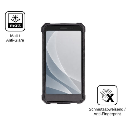 2x Screen Protector for yacdelo Rock V1 matte Flexible Glass 9H dipos