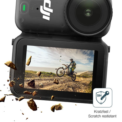 dipos Displayschutz für DJI Osmo Nano, mattierte Oberfläche, robuste Festigkeit und perfekte Passform