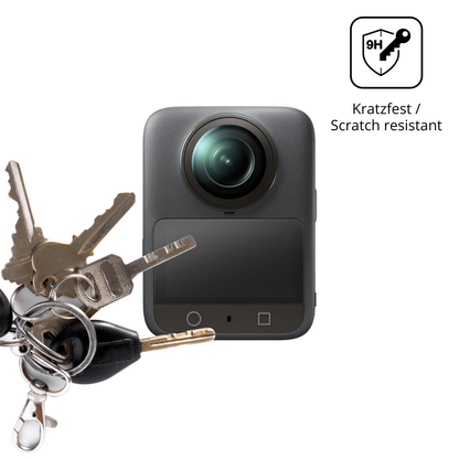 dipos Displayschutz für DJI Osmo 360, mattierte Oberfläche, robuste Festigkeit und perfekte Passform