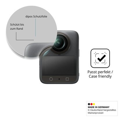 Schutzglasfolie mit optimaler Passform, zur Verwendung mit Hüllen geeignet