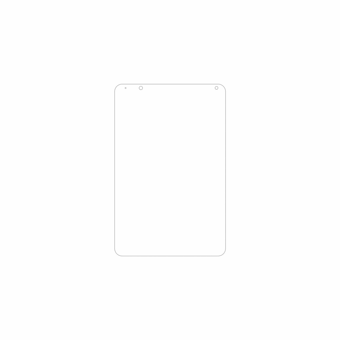 2x Screen Protector for DMD T880X 8 Zoll Protection Anti Glare dipos