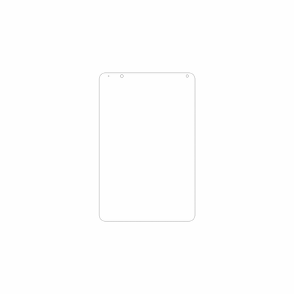 2x Screen Protector for DMD T880X 8 Zoll Protection Anti Glare dipos