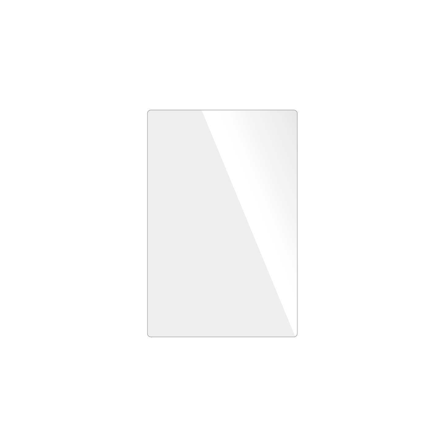 dipos Displayschutz für Dmoao D3 10 Zoll, transparente Oberfläche, geringe Dicke und perfekte Passform