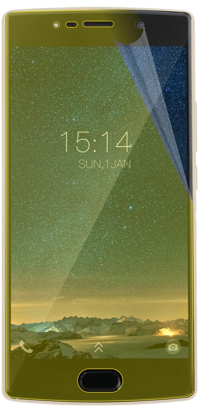 dipos Displayschutz für Doogee BL7000, transparente Oberfläche, geringe Dicke und perfekte Passform