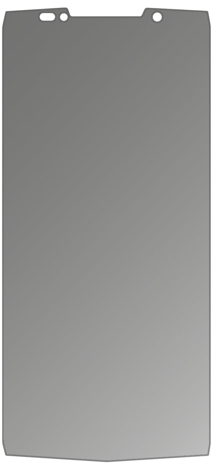 dipos Displayschutz für Doogee BL9000, mattierte Oberfläche, Blickschutzfilter und perfekter Passform