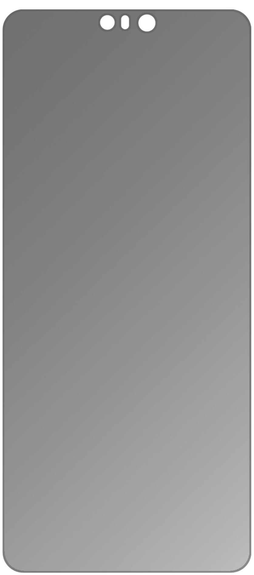 dipos Displayschutz für Doogee N10, mattierte Oberfläche, Blickschutzfilter und perfekter Passform