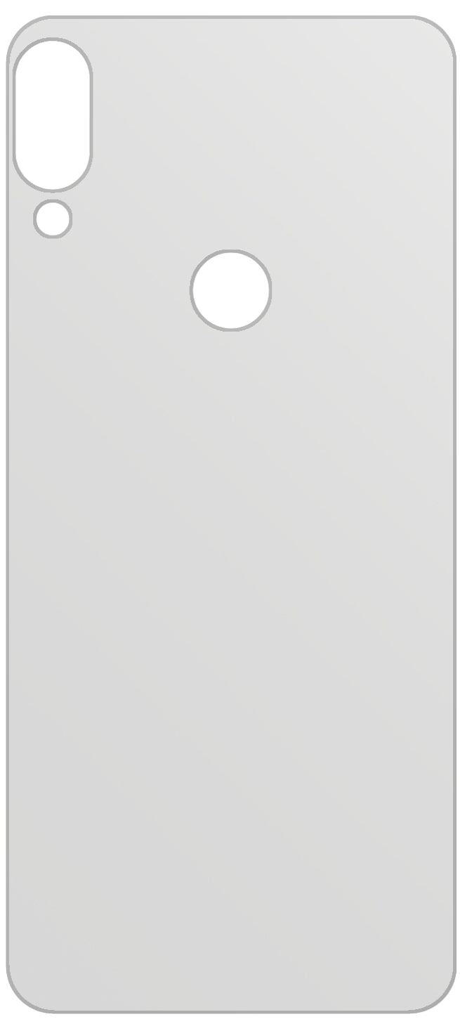 dipos Displayschutz für Doogee N10 Rückseite, mattierte Oberfläche, geringe Dicke und perfekte Passform