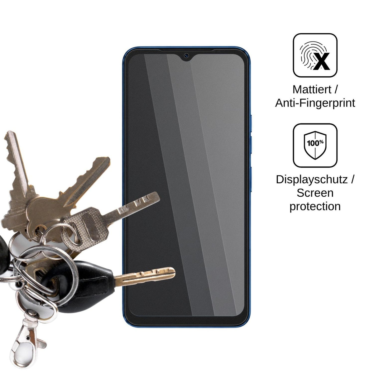 Screen Protector for Doogee Note 57 Pro Privacy Filter 4-Way Protection dipos