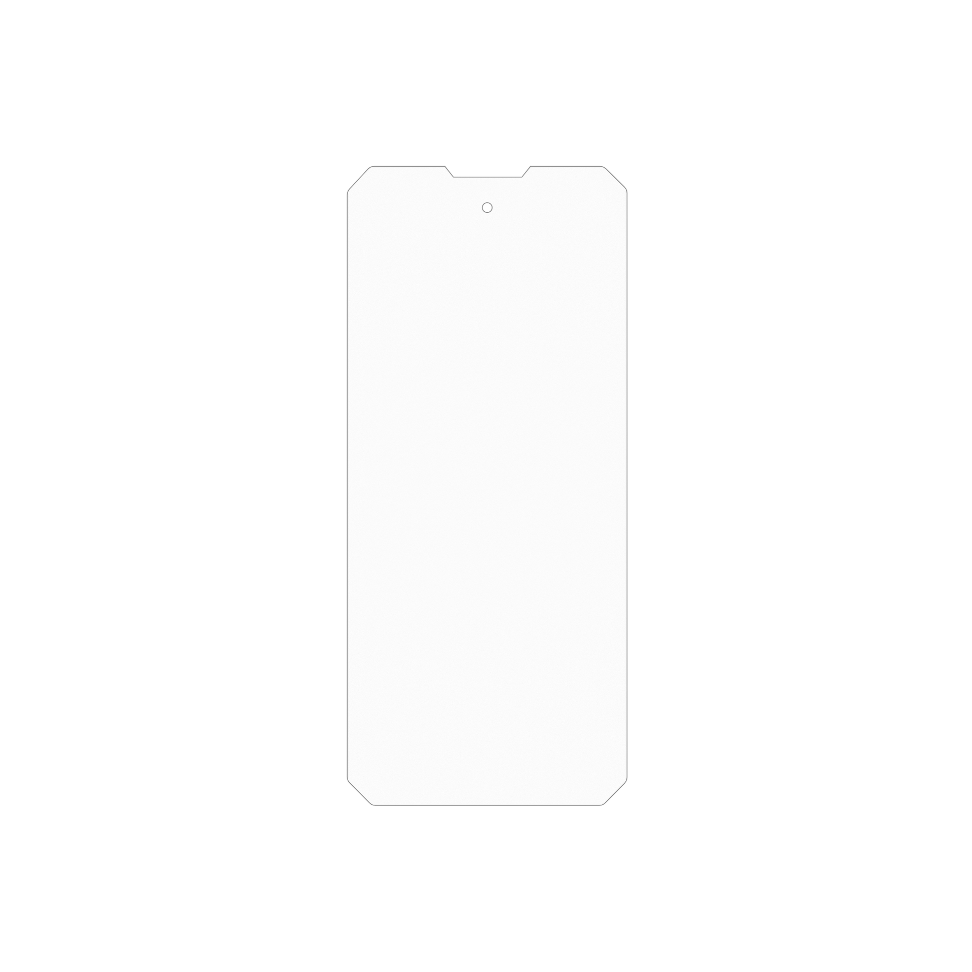 dipos Displayschutz für Doogee S300 Pro, mattierte Oberfläche, geringe Dicke und perfekte Passform
