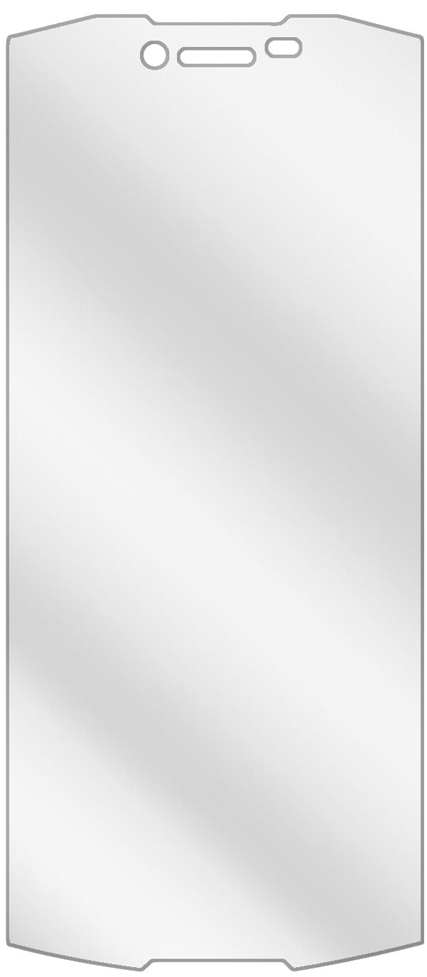 dipos Displayschutz für Doogee S55, transparente Oberfläche, geringe Dicke und perfekte Passform
