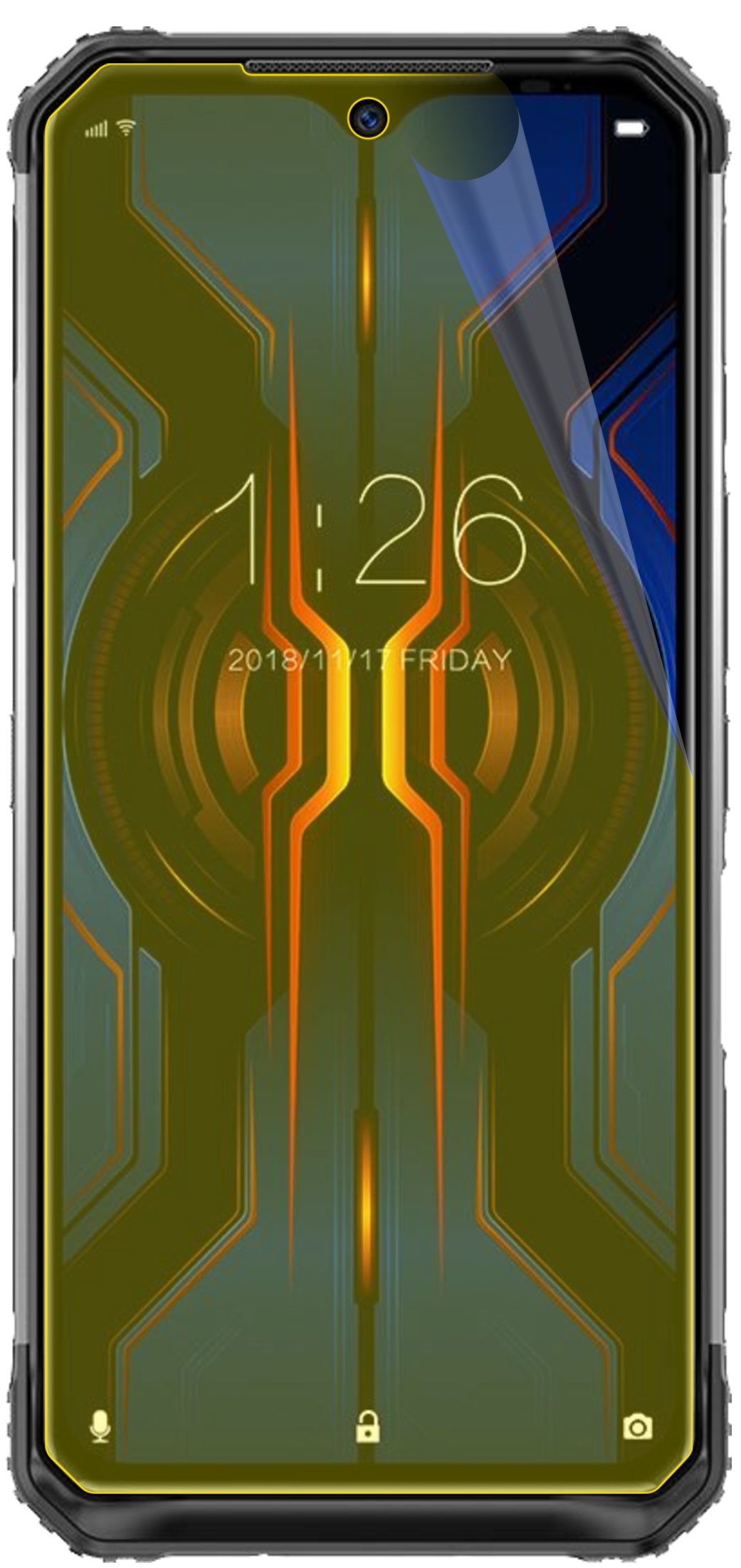 dipos Displayschutz für Doogee S95 Pro, transparente Oberfläche, geringe Dicke und perfekte Passform