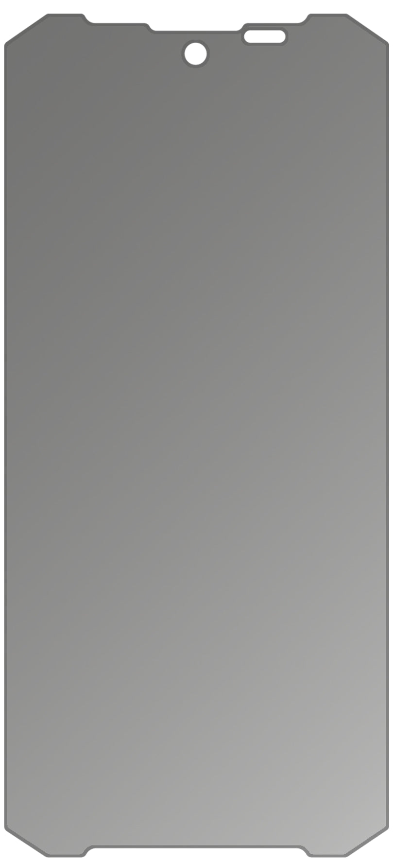 dipos Displayschutz für Doogee S96 Pro, mattierte Oberfläche, Blickschutzfilter und perfekter Passform