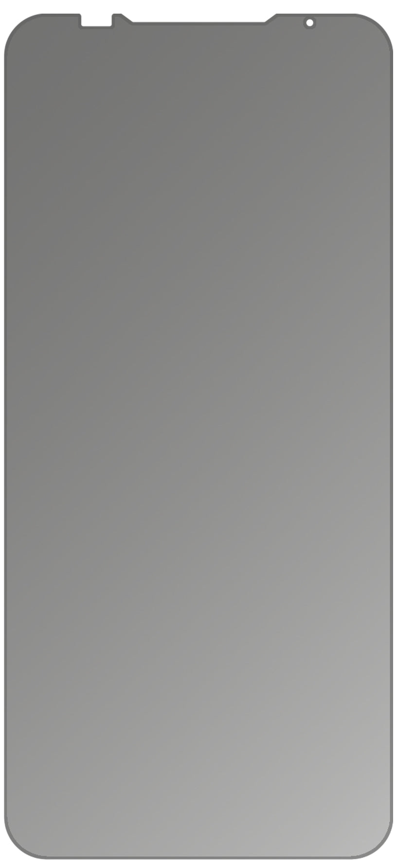 dipos Displayschutz für Doogee S97 Pro, mattierte Oberfläche, Blickschutzfilter und perfekter Passform