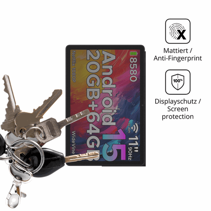 dipos Displayschutz f�r Doogee Tab A9 Plus 11 Zoll, mattierte Oberfl�che, Blickschutzfilter und perfekter Passform