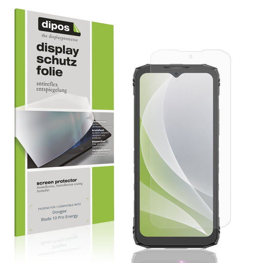 4x Screen Protector for Doogee Blade 10 Pro Energy Protection Anti Glare dipos