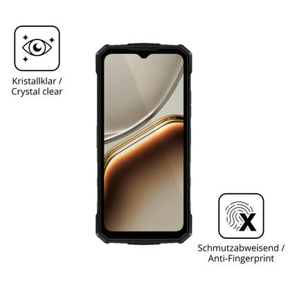 Flexible TPU-Folie passend zugeschnitten für DOOGEE Fire 5 Pro, vollständige Abdeckung