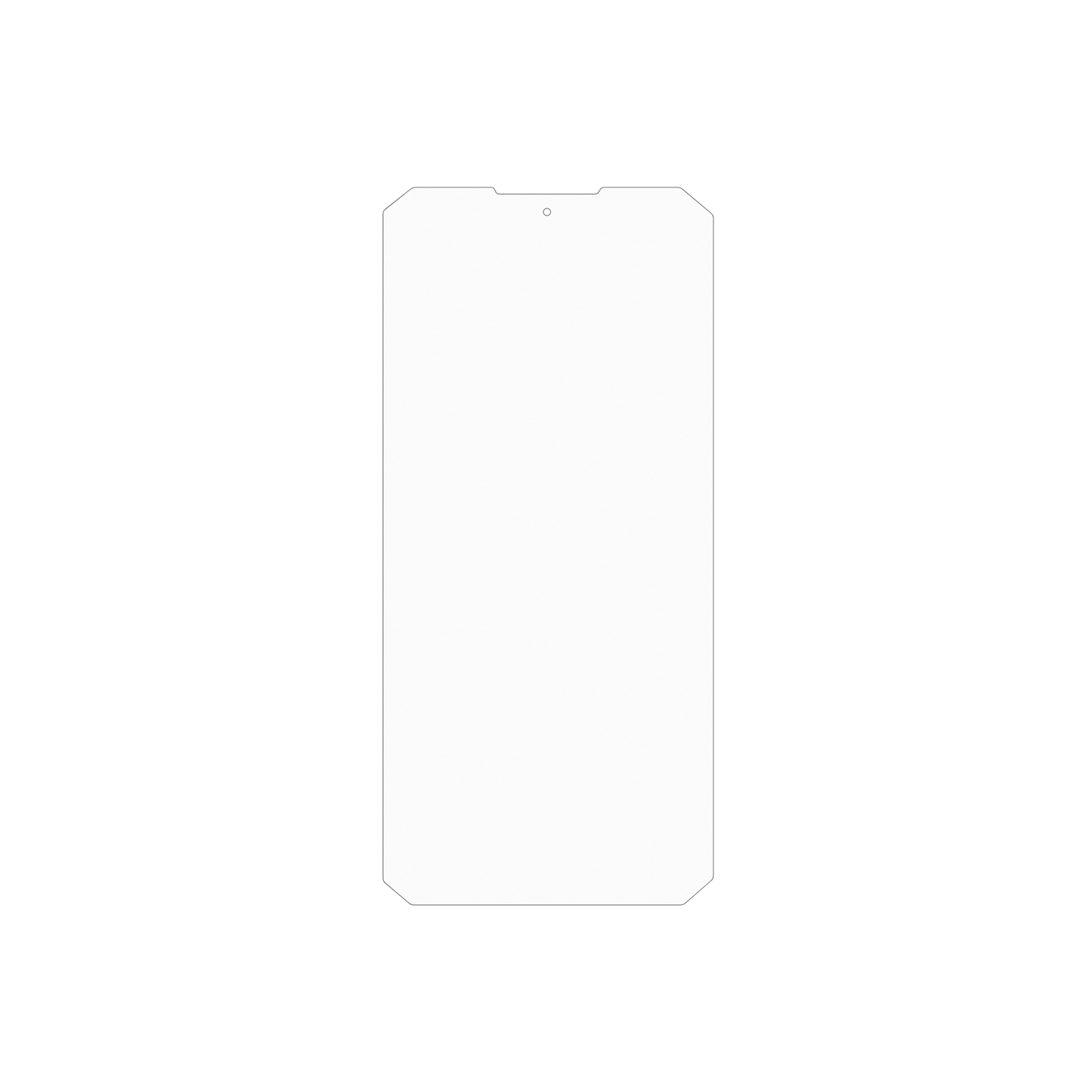 dipos Displayschutz für DOOGEE Fire 5 Ultra, mattierte Oberfläche, geringe Dicke und perfekte Passform