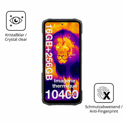 Flexible TPU-Folie passend zugeschnitten für DOOGEE Fire 6, vollständige Abdeckung