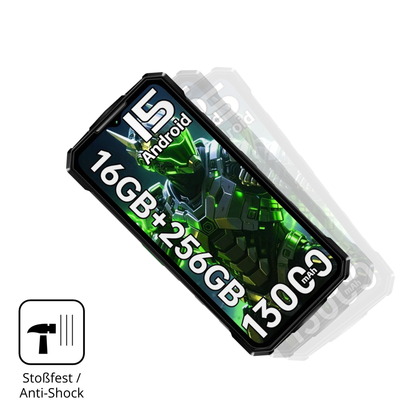 2x Screen Protector for Doogee Fire7 Outdoor Flexible Glass 9H dipos