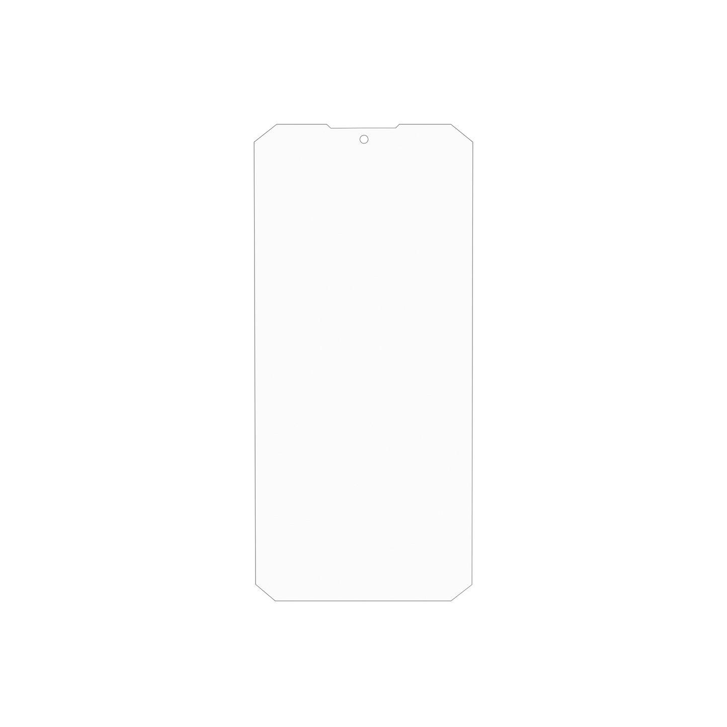 dipos Displayschutz für Doogee Fire 7 Ultra, mattierte Oberfläche, geringe Dicke und perfekte Passform