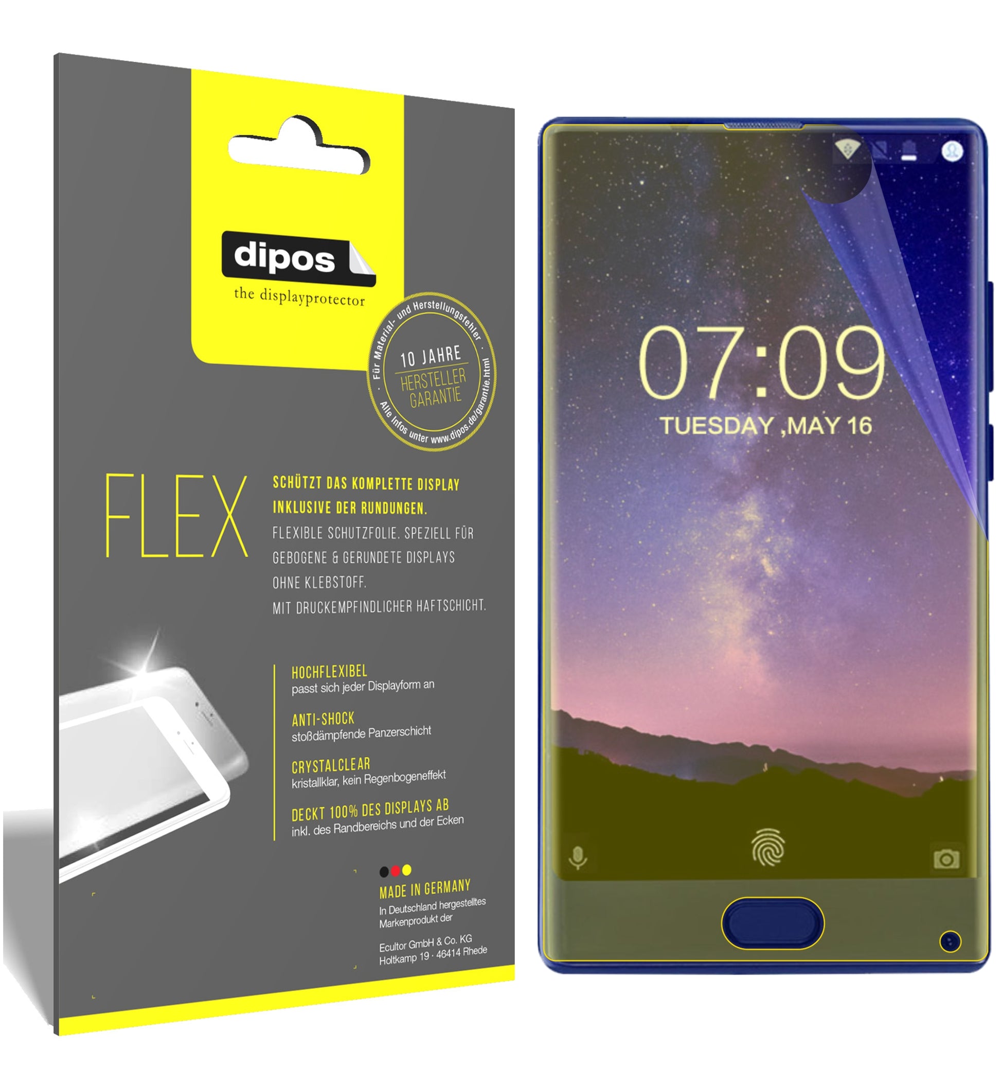 3D Full Cover Displayschutzfolie: Case-freundlicher Schutz mit perfekter Passform für dein Display. 