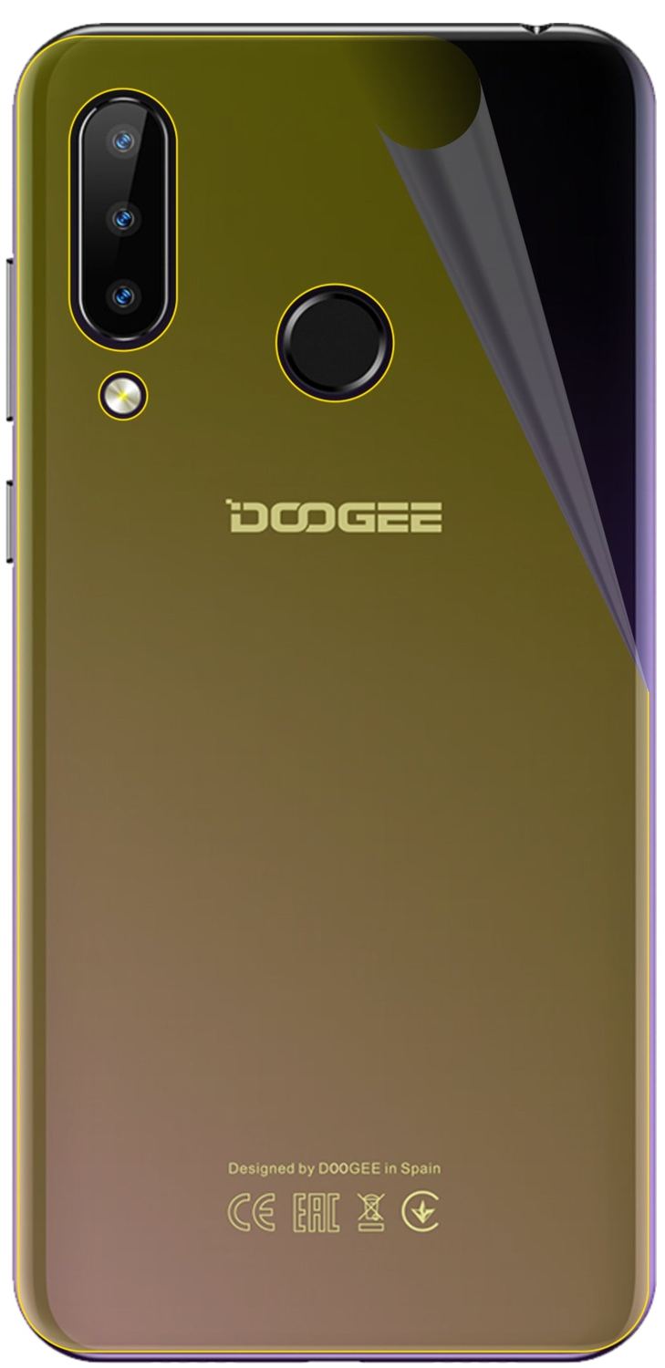 3x Screen Protector for Doogee N20 back Protective Film covers 100% dipos Flex