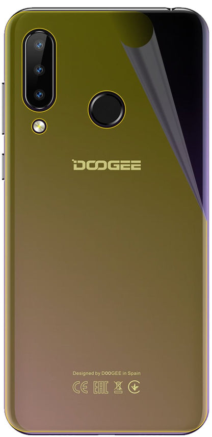 3x Screen Protector for Doogee N20 back Protective Film covers 100% dipos Flex