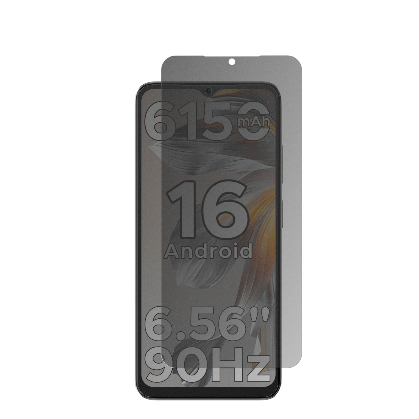 Full Cover Privacy Blickschutzfolie für Doogee Note 56