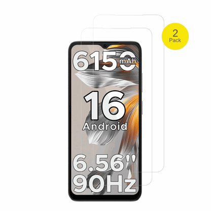 2x Screen Protector for Doogee Note 56 Protective Film covers 100% dipos Flex