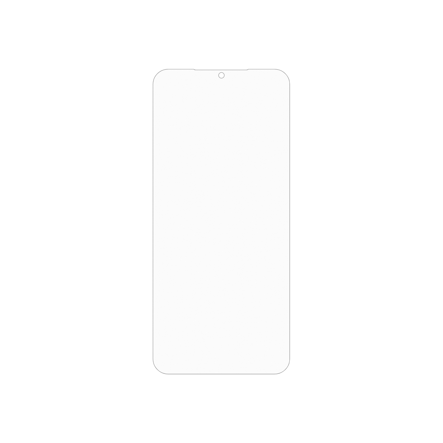 dipos Displayschutz für DOOGEE Note 56X, mattierte Oberfläche, geringe Dicke und perfekte Passform